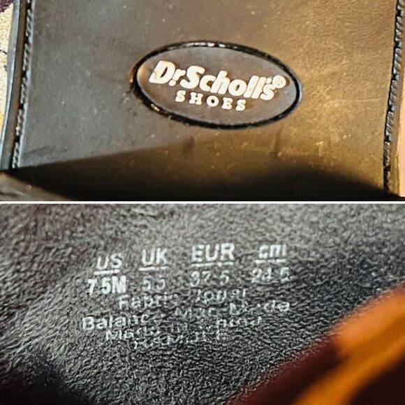 Dr. Scholl's Shoes Comfy Pull On Ankle Booties Leopard Black Tan 7.5 - Picture 9 of 11